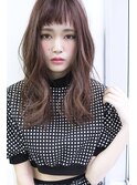 眉上バング×愛されセミロング★