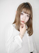シュシュ(shushu)&nbsp;王道前髪×バレイヤージュ【有海一生】 髪質改善 カット