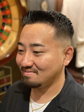 ヒロギンザ 横浜店(HIRO GINZA) スキンフェード濡れパン