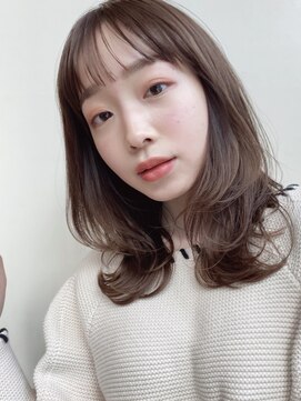 ガーデントウキョウ(GARDEN Tokyo) 【GARDEN荒井夏海】ふんわりミディレイヤー×ショコラブラウン