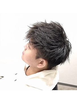 髪屋オトコガミ(OTOKOGAMI) メンズショート×ツイストスパイラル