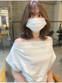 ツヤと柔らかさのある【お洒落ヘア】マロベージュ★