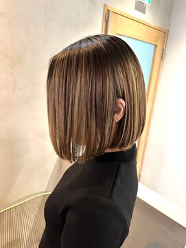 ロエ 平尾山荘(loe) 白髪を活かす【脱白髪染めハイライト】カラー/平尾/高宮