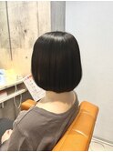 自然な縮毛矯正