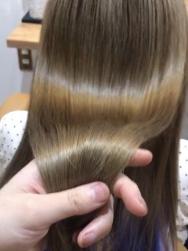 ケアリー 成増(Carelly) 大人かわいい前髪セシルカットココアブラウンフリンジウェーブ