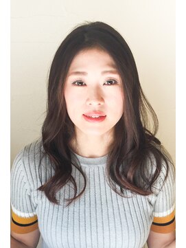 クラク 笹塚店(KURAKU) バイオレットベージュ/ふんわりレイヤー/20代30代