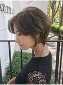 30代40代50代　広尾　恵比寿　ショートヘア　大人ヘア　