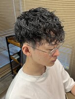 スタイル 藤沢(STYLE) STYLE藤沢メンズマッシュ黒髪刈り上げツイストスパイラルパーマ