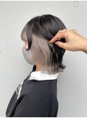 ミルクティー/インナーカラー/ダブルカラー/レイヤーカット