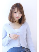 オーロ(ORO)&nbsp;20代30代40代50代斜めバンググレージュカラーシルキーベージュ