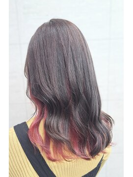 ノミネーション(Nomination) ナチュラルブラウン×インナーピンク