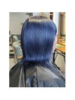 ビス フルール 日暮里店(Vis fleur)&nbsp;ブリーチ２回！アディクシーブルー◎小國綾か