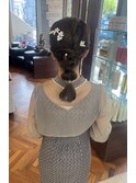 パーティースタイル／結婚式お呼ばれヘアセット