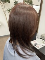 ビーズカラー ヤマザワ富谷成田店&nbsp;秋の人気◎/オーガニックカラー/ピンクベージュ