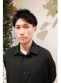 アップバンク フェザーショート メンズスタイル