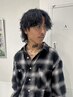 【メンズ限定】デザインカット＋ツイストパーマorスパイラルパーマ　￥12000