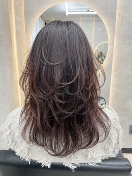 ルノン(LUNON) メルティカラーフェミニンロング似合わせカット