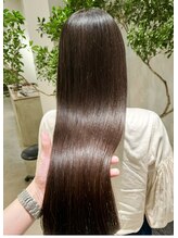 【髪質改善】カット+カラー+超音波アイロン付き最上級TR￥19250 [縮毛矯正]