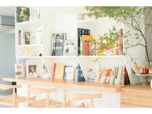 アビキュー(abiquiu)の雰囲気（お好きな本もぜひ読んでみてください。）