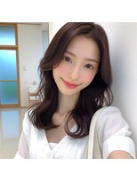 ヘアーズベリー くずは店(hairs BERRY)&nbsp;★透け感春夏カラーラベンダーベージュカラーとくすみカラー艶髪