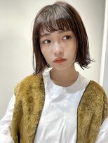 ソト 銀座(soto.)&nbsp;ハイライトカラー/くびれヘア/レイヤーパーマ/ミニボブ[銀座]