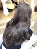 艶髪ラベンダーグレージュ