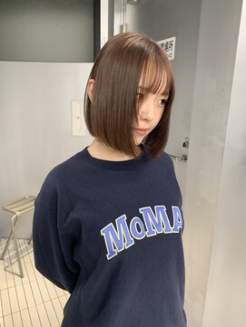 ペレ アネックス 大阪梅田茶屋町店(PELE ANNEX) くびれヘア/アプリコットオレンジ/ハイライトカラー/梅田