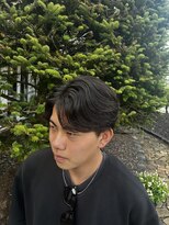 ヘアルーム フラット(HAIR ROOM flat)&nbsp;センター分けスタイル