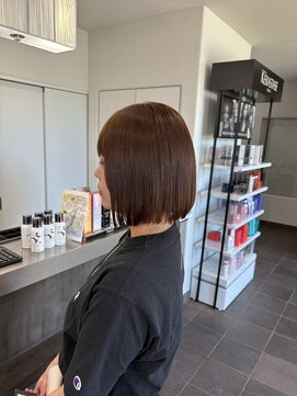 ガルボヘアー 桟橋店(garbo hair) ミニボブオイルカラー高知美容院