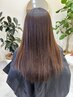 カット＋縮毛矯正M（肩～胸上）＋髪質別トリートメント