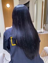 コンティロミー(CONTI ROMMY.) ロング酸性ストレート☆ブルーカラー☆髪質改善☆20代~50代