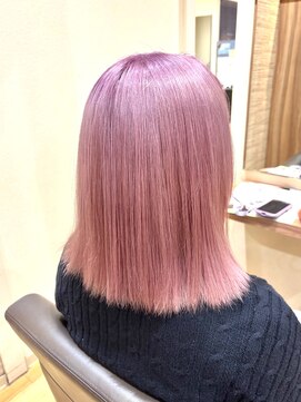 フェリエットバイビークール(feliette by Be-COOL) ボブ×桜ピンク