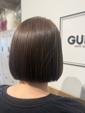ギルド 東久留米店(GUILD) つやボブ × 柔らかブラウン