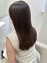 ベル サウス(BHEL south) 津市ロングレイヤーカットハッシュカット透明感カラー重めロング