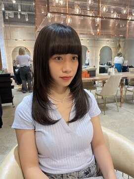 ロンド エスポワール 錦糸町(Lond espoir) 韓国顔周り/ハイレイヤーカット/ワンホンレイヤー/錦糸町