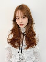 レミエ ダイカンヤマ(lemiie)&nbsp;柔らかキレイめレイヤーカット★レイヤーロング★デジタルパーマ