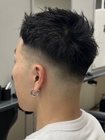 ナム 錦糸町(NAM)&nbsp;MEN’S/リバースセンターパート/ニュアンスパーマ/錦糸町