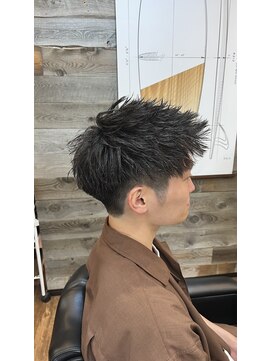 メンズツイン スパイキーショート