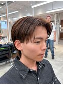 MEN'S/リバースセンターパート/ニュアンスパーマ/南堀江