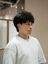 アレアル 広島並木通り店(ALEAR)&nbsp;メンズカット/シャドウパーマ/メンズパーマ/アイブロウ/眉毛
