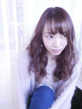 エル バイ ファースト(L by first) 【L by first】フルハイライト×レッドバイオレット◎30代40代