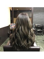 ヒスヘアー クリエイティブスペース(hys hair creative space by lauto)&nbsp;パールグレージュ スライシンググラデーション