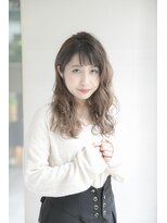 ルルディ バイ アフロディーテ銀座(luludi by APHRODITE) グレージュカラー/シルキーベージュ/斜めバング/銀座/髪質改善