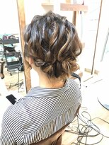 ロカット サロン(Roquat Salon)&nbsp;結婚式ロングシニヨンアップアレンジ ［立川/立川南/八王子］