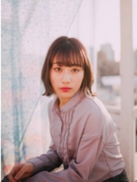 フラミューム 関内店(flammeum) ナチュラル外ハネミディ【関内 馬車道】