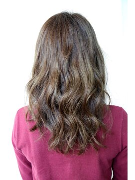 ヘアメイク イズム(HAIR MAKE ism) 【ism 千葉】無造作カールアッシュブラウン/30代40代大人女性B