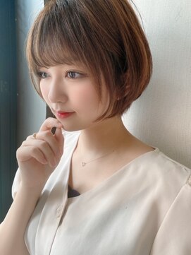 アリエッタ ギンザツー(ARIETTA GINZA2) 好印象◆小顔に見える丸みショート/ひし形シルエット/大人可愛い