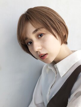 アイティー バイ アルバム 浦和店(IT by ALBUM) シンプルスタイル_オリーブカラーハイライトカラー_46816