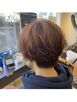 キサ ファータ 恵比寿(kisa fata)&nbsp;[オージュアサロン/恵比寿]大人可愛いショートのパーマスタイル