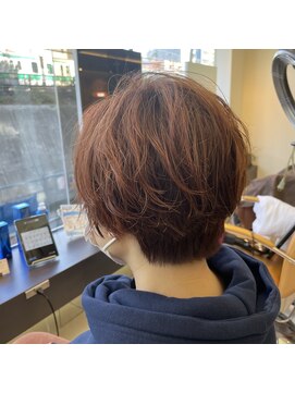 キサ ファータ 恵比寿(kisa fata) [オージュアサロン/恵比寿]大人可愛いショートのパーマスタイル